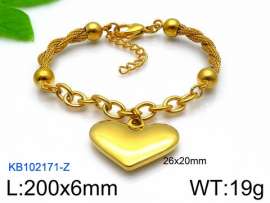 Stainless Steel Gold-plating Bracelet