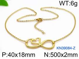 SS Gold-Plating Necklace