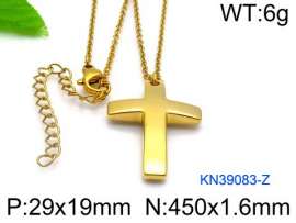 SS Gold-Plating Necklace