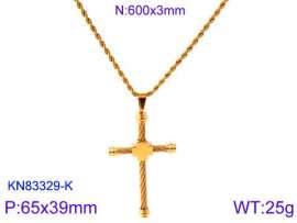 SS Gold-Plating Necklace