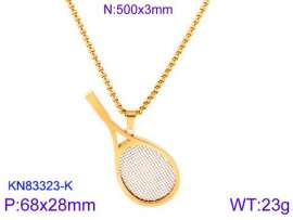 SS Gold-Plating Necklace