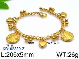 Stainless Steel Gold-plating Bracelet