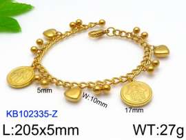 Stainless Steel Gold-plating Bracelet