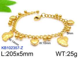 Stainless Steel Gold-plating Bracelet