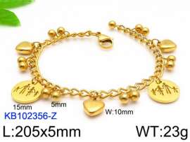 Stainless Steel Gold-plating Bracelet