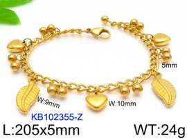 Stainless Steel Gold-plating Bracelet