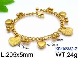 Stainless Steel Gold-plating Bracelet