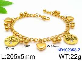 Stainless Steel Gold-plating Bracelet