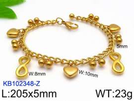 Stainless Steel Gold-plating Bracelet