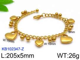 Stainless Steel Gold-plating Bracelet