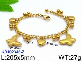 Stainless Steel Gold-plating Bracelet