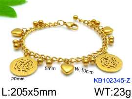 Stainless Steel Gold-plating Bracelet