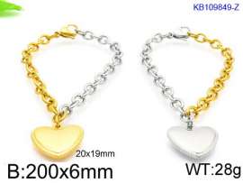 Stainless Steel Gold-plating Bracelet