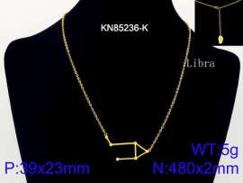 SS Gold-Plating Necklace