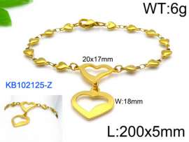 Stainless Steel Gold-plating Bracelet