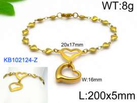 Stainless Steel Gold-plating Bracelet