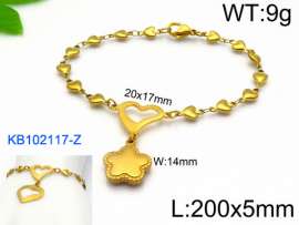 Stainless Steel Gold-plating Bracelet