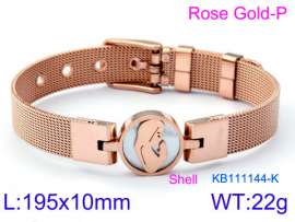 Stainless Steel Rose Gold-plating Bracelet