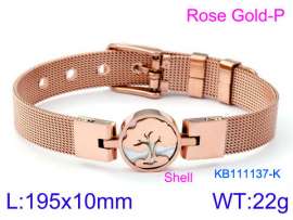 Stainless Steel Rose Gold-plating Bracelet