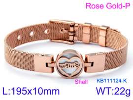 Stainless Steel Rose Gold-plating Bracelet