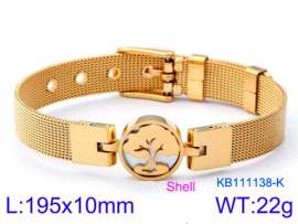 Stainless Steel Gold-plating Bracelet