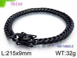 Stainless Steel Black-plating Bracelet