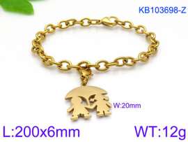 Stainless Steel Gold-plating Bracelet