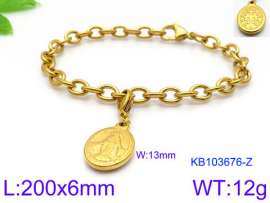 Stainless Steel Gold-plating Bracelet