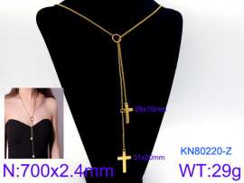 SS Gold-Plating Necklace