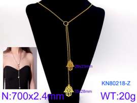 SS Gold-Plating Necklace