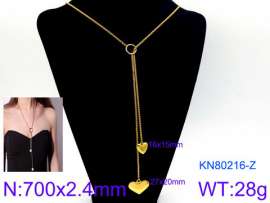 SS Gold-Plating Necklace