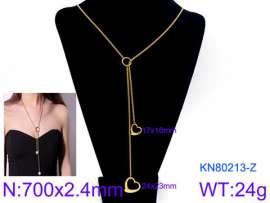 SS Gold-Plating Necklace