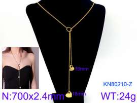 SS Gold-Plating Necklace