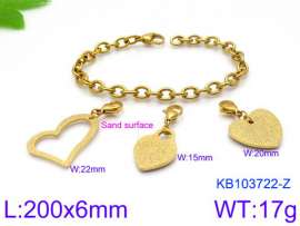 Stainless Steel Gold-plating Bracelet