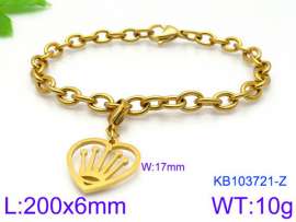 Stainless Steel Gold-plating Bracelet