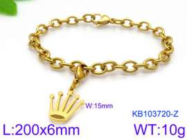 Stainless Steel Gold-plating Bracelet