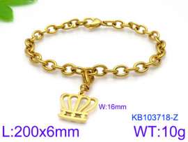 Stainless Steel Gold-plating Bracelet