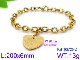 Stainless Steel Gold-plating Bracelet