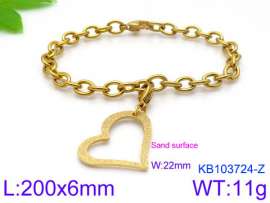 Stainless Steel Gold-plating Bracelet