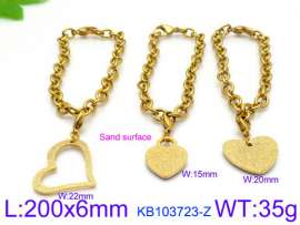 Stainless Steel Gold-plating Bracelet