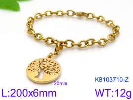 Stainless Steel Gold-plating Bracelet