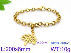 Stainless Steel Gold-plating Bracelet