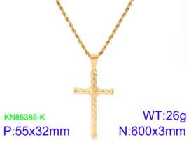 SS Gold-Plating Necklace