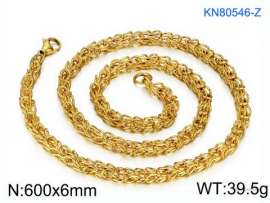 SS Gold-Plating Necklace