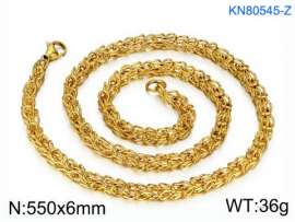 SS Gold-Plating Necklace