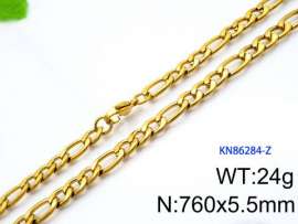 SS Gold-Plating Necklace