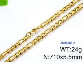 SS Gold-Plating Necklace