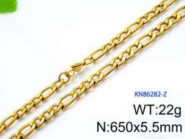 SS Gold-Plating Necklace