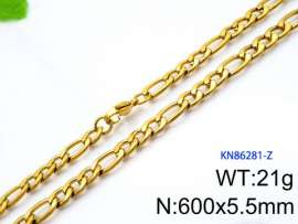 SS Gold-Plating Necklace