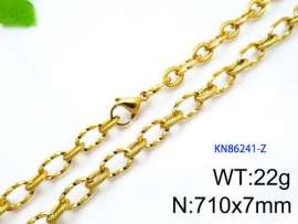 SS Gold-Plating Necklace